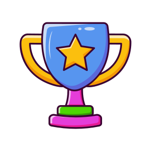 Trophy, Triumph, Award, Reward, Recognition icon