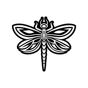 Anisoptera Logo, Nature, Creature, Specie, Darner,flat icon