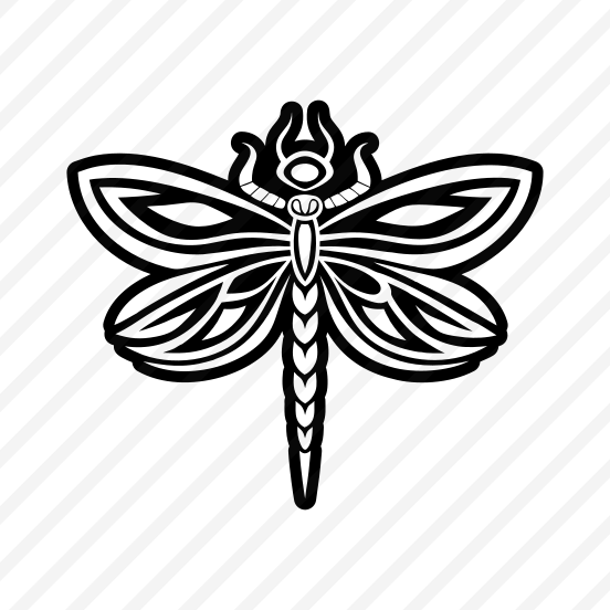Anisoptera Logo, Nature, Creature, Specie, Darner,flat preview