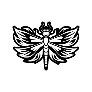 Anisoptera Logo, Nature, Creature, Specie, Darner,vector icon