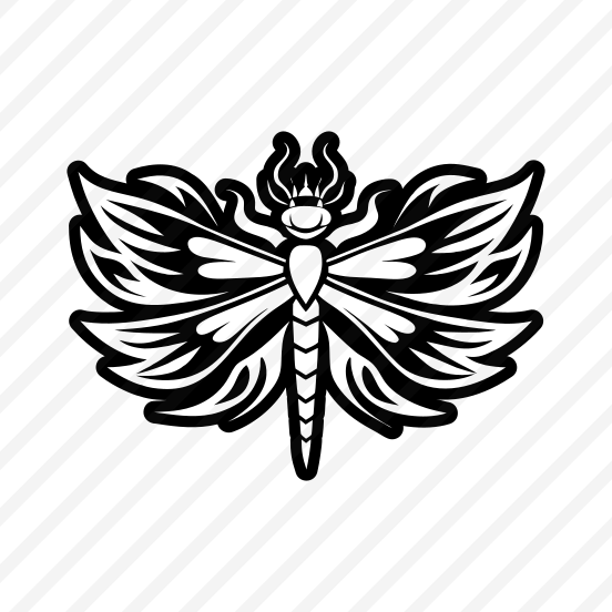 Anisoptera Logo, Nature, Creature, Specie, Darner,vector preview