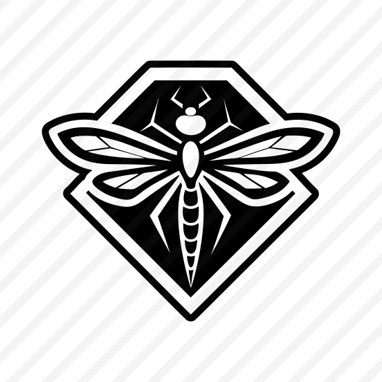 Darner Logo, Nature, Creature, Specie, Dragonfly preview