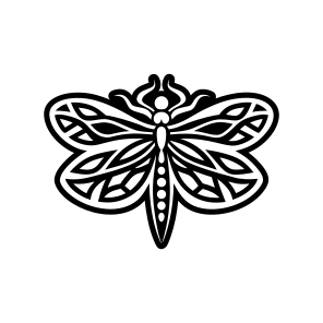 Darner Logo, Nature, Creature, Specie, Dragonfly,flat icon