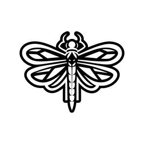 Darner Logo, Nature, Creature, Specie, Dragonfly,icons icon