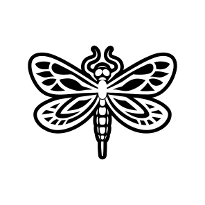 Darner Symbol, Nature, Creature, Specie, Dragonfly,simple Icon icon