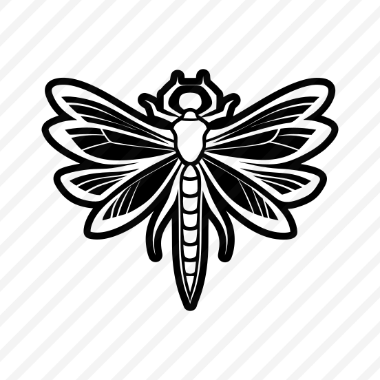 Darner Symbol, Nature, Creature, Specie, Dragonfly,vector preview