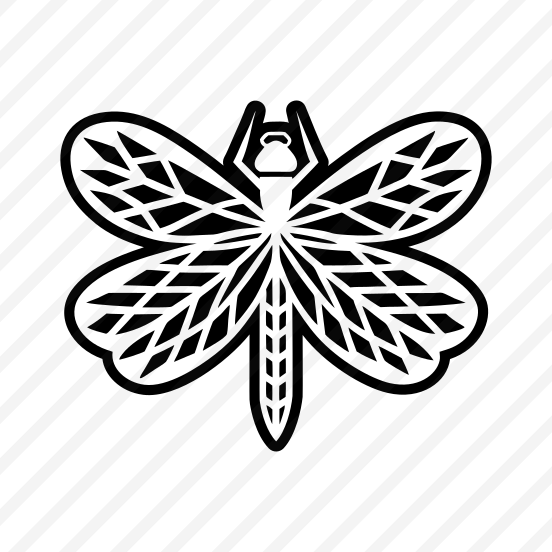 Dragonfly Logo, Nature, Creature, Specie, Darner,icons preview