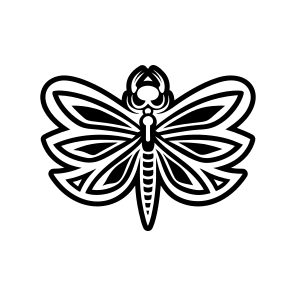 Dragonfly Logo, Nature, Creature, Specie, Darner,simple Icon icon