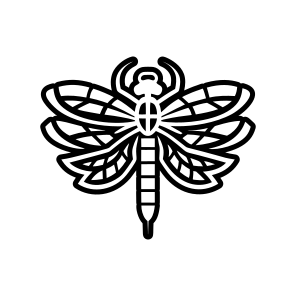 Dragonfly, Nature, Creature, Specie, Darner,flat icon