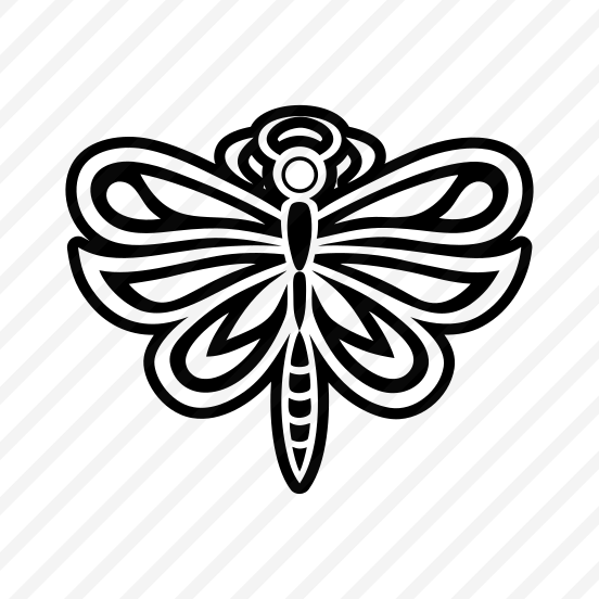 Dragonfly Symbol, Nature, Creature, Specie, Darner,simple Icon preview