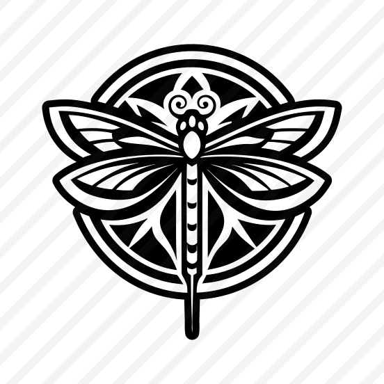 Zygoptera Logo, Nature, Creature, Specie, Darner,flat preview