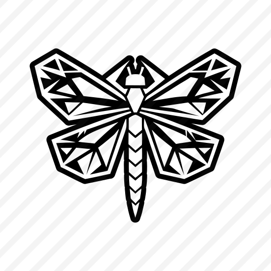 Zygoptera Logo, Nature, Creature, Specie, Darner,icons preview