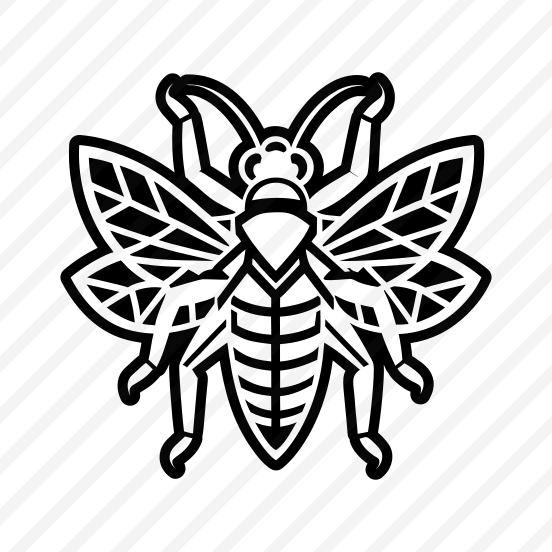 Caelifera Logo, Nature, Creature, Specie, Insect,flat preview