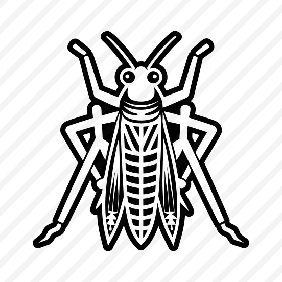 Grass Bug, Nature, Creature, Specie, Insect,icons preview