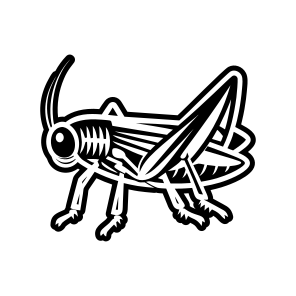 Grass Bug, Nature, Creature, Specie, Insect,simple Icon icon