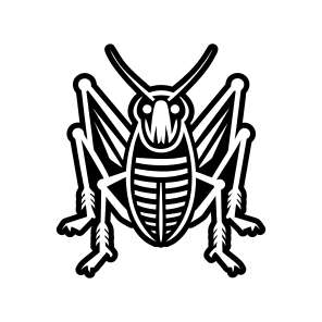 Grass Bug, Nature, Creature, Specie, Insect,vector icon