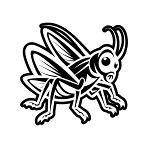 Grasshopper Logo, Nature, Creature, Specie, Insect,icons icon
