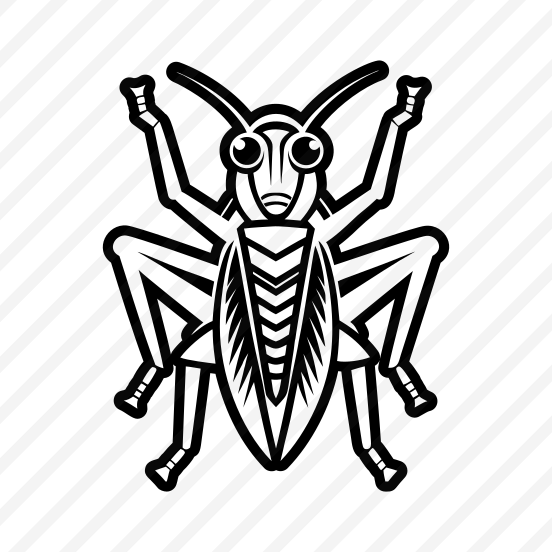 Grasshopper Specie, Nature, Creature, Caelifera, Insect,icons preview