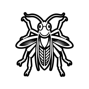 Leafhopper Logo, Nature, Creature, Specie, Insect icon