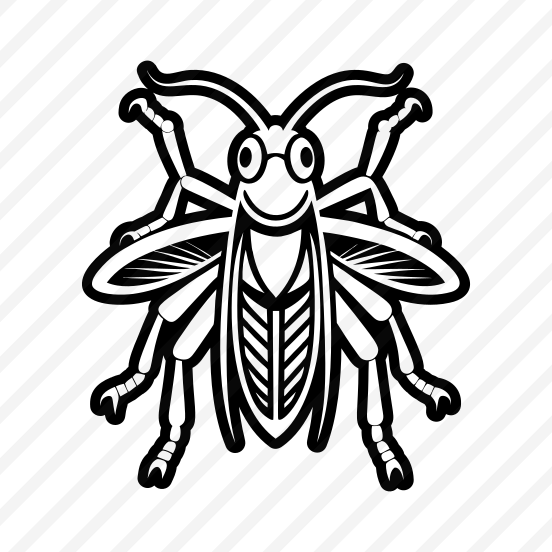 Leafhopper Logo, Nature, Creature, Specie, Insect preview
