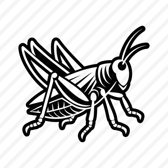 Leafhopper Logo, Nature, Creature, Specie, Insect,flat preview