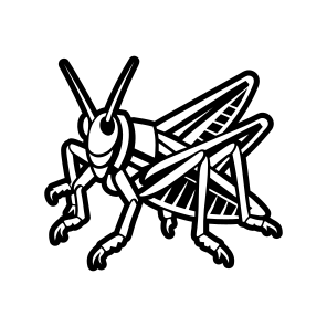 Leafhopper Logo, Nature, Creature, Specie, Insect,simple Icon icon