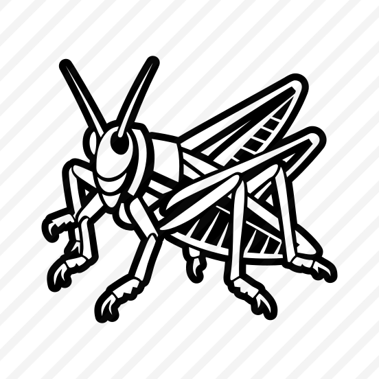 Leafhopper Logo, Nature, Creature, Specie, Insect,simple Icon preview