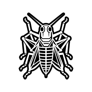 Orthoptera Logo, Nature, Creature, Specie, Insect,icons icon
