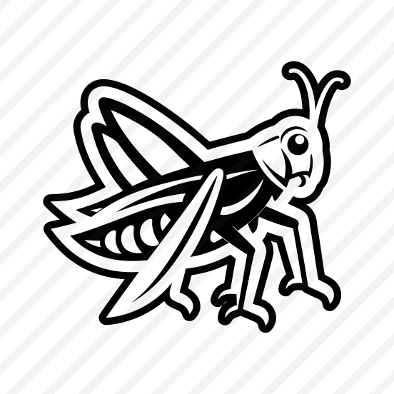 Orthoptera Logo, Nature, Creature, Specie, Insect,vector preview