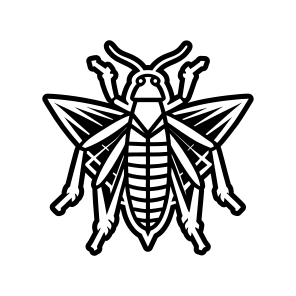 Orthoptera Symbol, Nature, Creature, Specie, Insect,icons icon