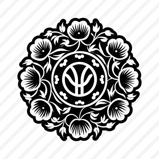 Botanical Logo, Nature, Flower, Foliage, Botanical, preview