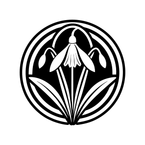 Botanical Logo, Nature, Flower, Foliage, Botanical,,simple Icon icon