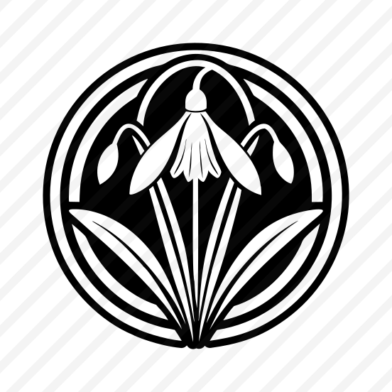 Botanical Logo, Nature, Flower, Foliage, Botanical,,simple Icon preview