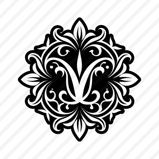 Botanical Logo, Nature, Flower, Foliage, Botanical,,vector preview