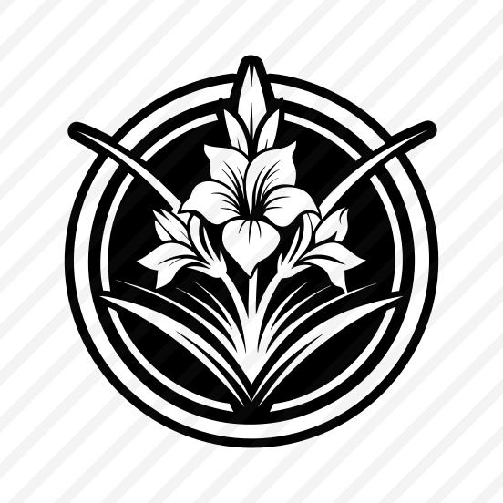 Floral Logo, Nature, Flower, Foliage, Botanical,,vector preview