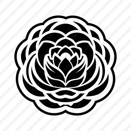 Flower Logo, Nature, Floral, Foliage, Botanical,,flat preview