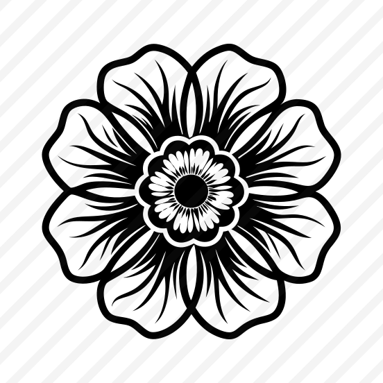 Flower Logo, Nature, Floral, Foliage, Botanical,,vector preview