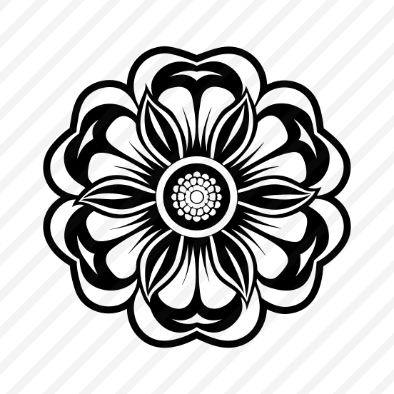 Flower Symbol, Nature, Flower, Foliage, Botanical, preview