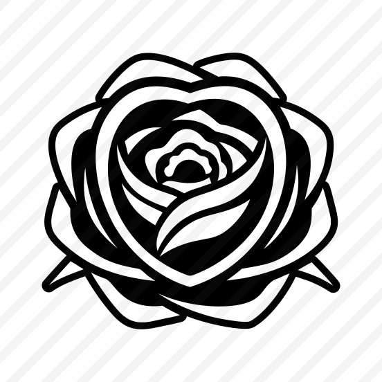 Flower Symbol, Nature, Flower, Foliage, Botanical,,flat preview