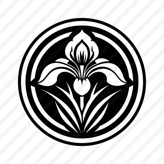 Flower Symbol, Nature, Flower, Foliage, Botanical,,vector preview
