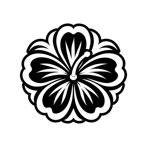 Lily Symbol, Nature, Flower, Foliage, Botanical,,simple Icon icon