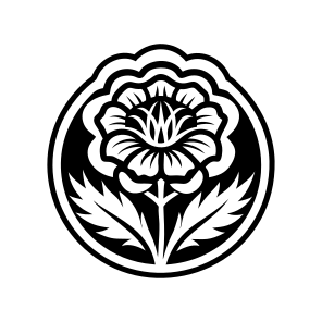 Nature Logo, Floral, Flower, Foliage, Botanical,,icons icon