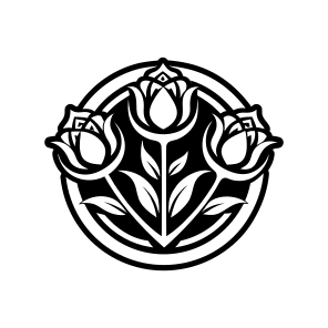 Nature Symbol, Floral, Flower, Foliage, Botanical, icon