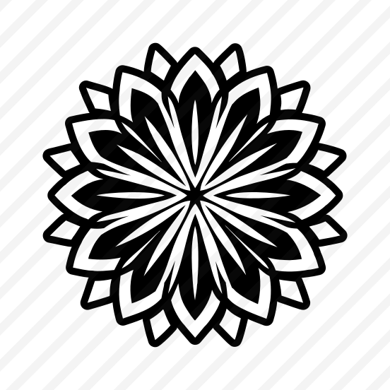 Nature Symbol, Floral, Flower, Foliage, Botanical,,flat preview