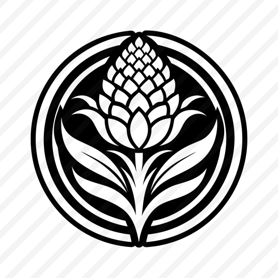 Nature Symbol, Floral, Flower, Foliage, Botanical,,icons preview