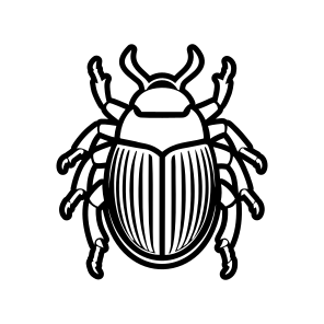 Beetle, Insect Logo, Weevil, Bug, Creature,icons icon