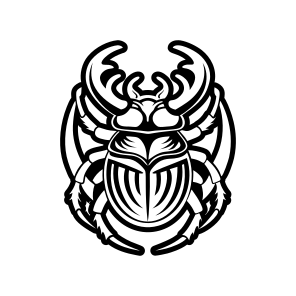 Beetle, Insect Mascot, Weevil, Bug, Creature,flat icon