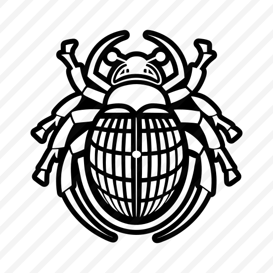 Beetle, Insect Mascot, Weevil, Bug, Creature,icons preview