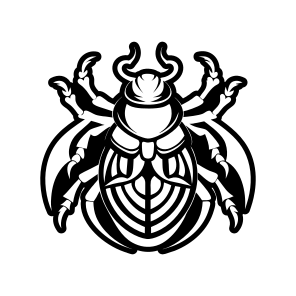 Beetle Logo, Weevil, Bug, Insect, Creature icon