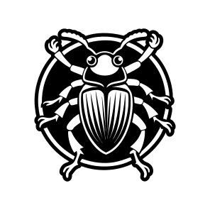 Beetle Logo, Weevil, Bug, Insect, Creature,simple Icon icon